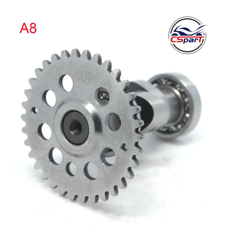 Racing Camshaft A8 A9 A10 A11 A12 A13 A14 A15 GY6 125CC 150CC 1P52QMI 1P57QMJ Aja Kazuma Taotao ATV Quad Go Kart Scooter