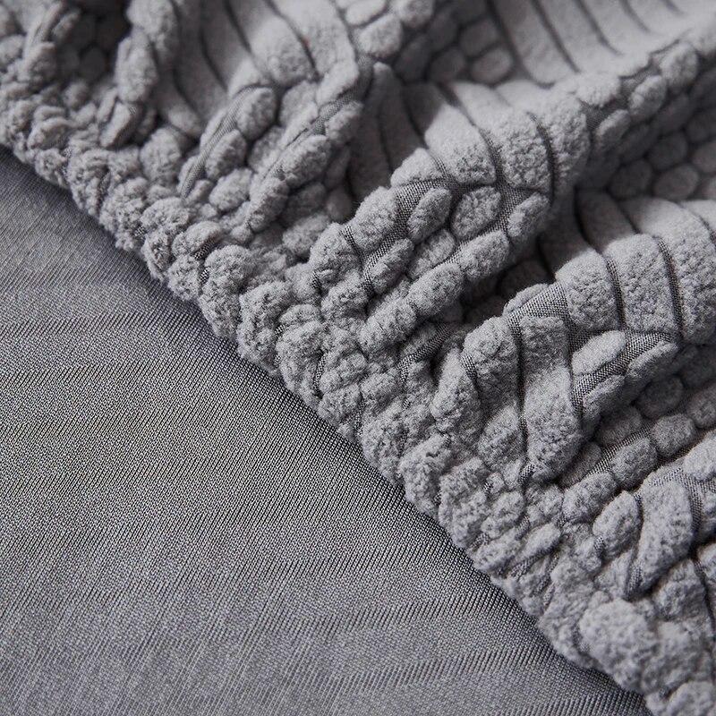 1pc jacquard plush sofa cushion cover, chalse long cover, back cushion slipcover ,stretch protector for 1/2/3/4 seat couch cover