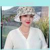 Summer Sun Protection Wide Brim Hat With Breathable Polyester Mesh For Womens Fashion