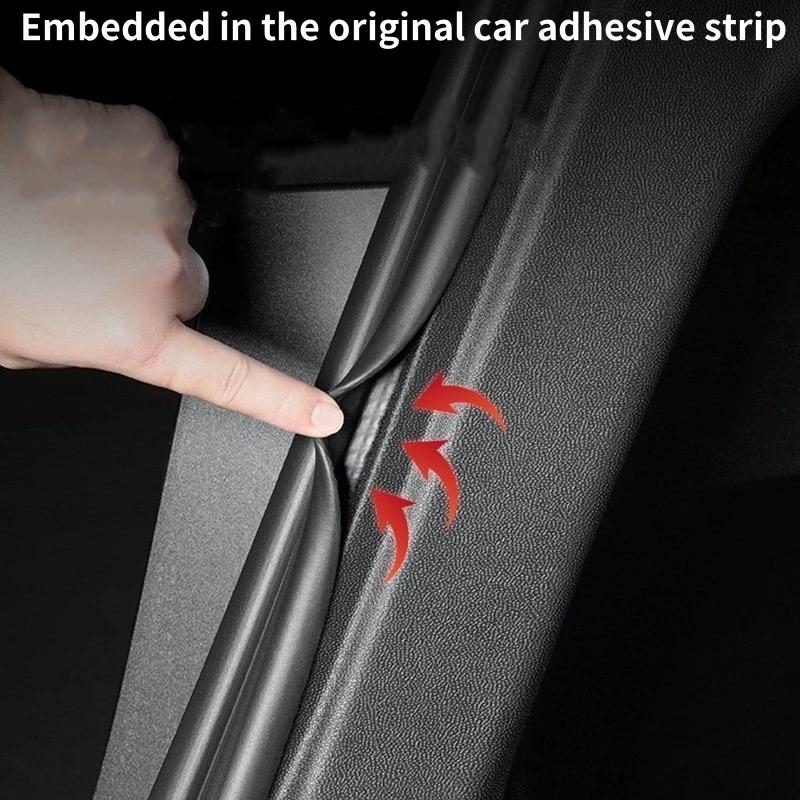 For Tesla Model Y Launch 2025 Juniper Rear Trunk Side Anti-Kick Pad Full Coverage Protection Cover TPE Car Interior Accessories