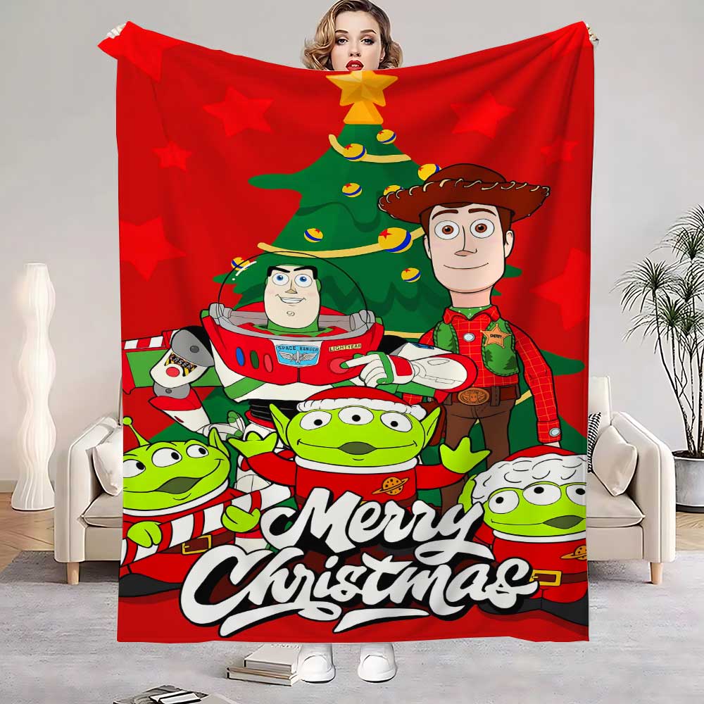 

Cushion Blanket Sofa Winter Christmas Toy-Storys Home Decorative Bed Blankets Bedroom Decoration Bedspread the Throw Warm Knee 30x40in
