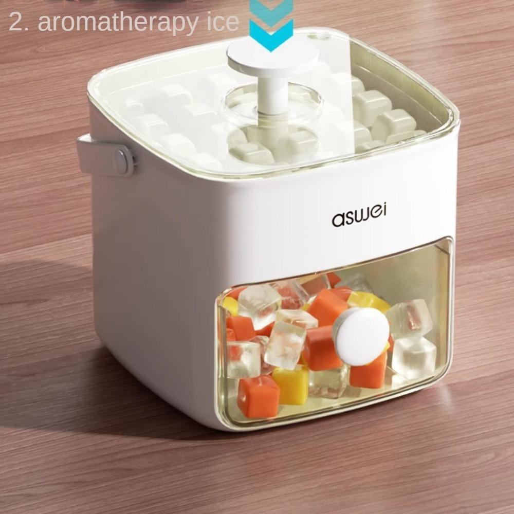 Extragroßer Eiskübel mit eingebautem Eiswürfelbereiter und Kugelform – langlebiger Kunststoff, perfekt für Partys und Veranstaltungen im Freien