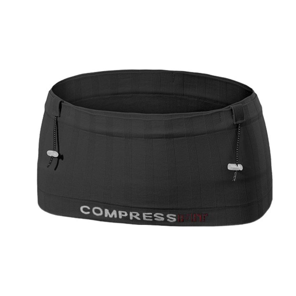 

Тонкая незаметная поясная сумка Тонкая спортивная сумка для телефона Фитнес-пояс Сумка для марафона Беговая сумка Мужчины Женщины S чёрный