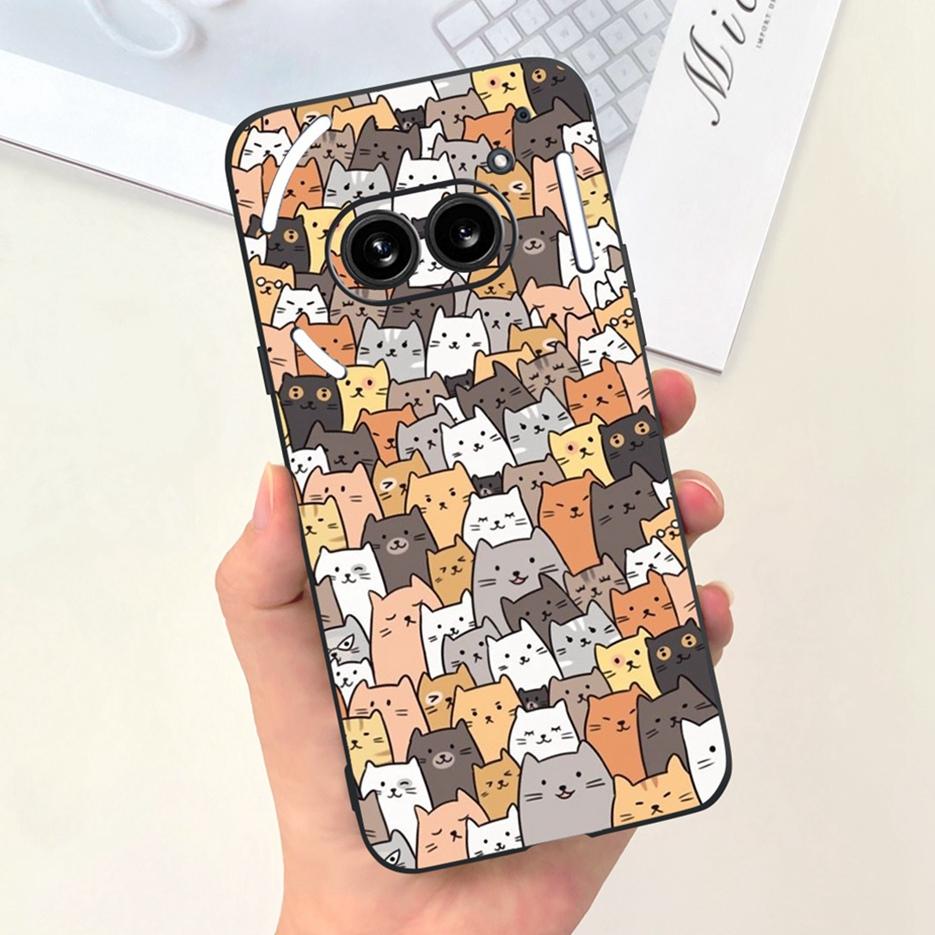 For Nothing Phone 2A Case A142 Cute Fashion Cartoon Cover Soft Silicone Phone Cases For Nothing Phone 2 2A Phone2 Phone2A Bumper