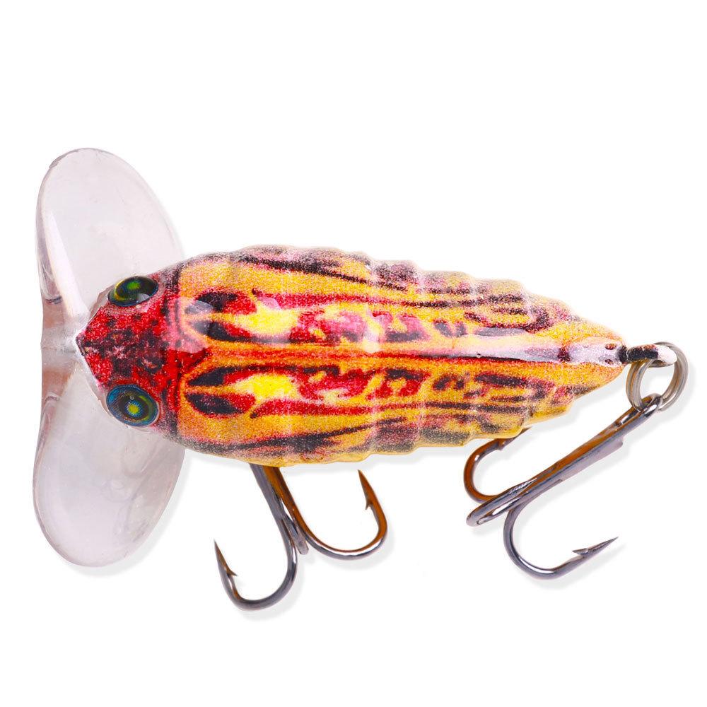 Lure bait4cm3.9gColorful Pattern Cicada Bionic Hard Bait Non-Air Force Insect Fake Bait