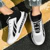 Men's Shoes Running Shoes Spring and Autumn New Air Cushion Trend Breathable Lightweight Running Shoes Men's Casual Foreign Trade Sports Shoes
