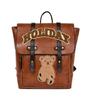 Schultasche Nischendesign Bärenrucksack 1011 Herbst Neu Niedliche Buchstaben Amerikanischer Retro Große Kapazität Schultasche