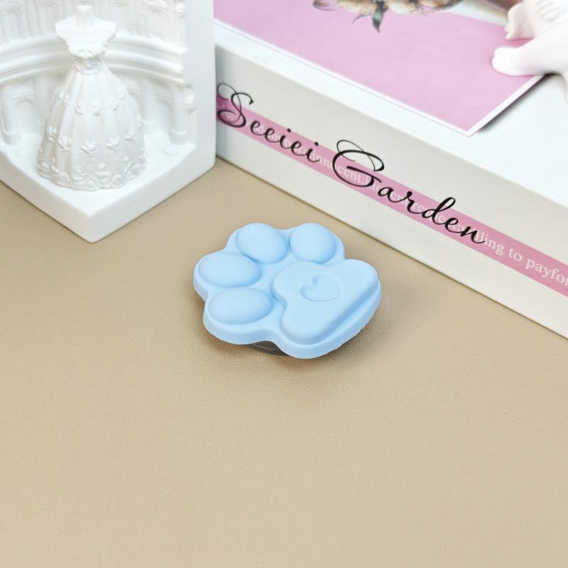 Cute Cat Paw Silicone Airbag Phone Holder & Refrigerator Magnet
