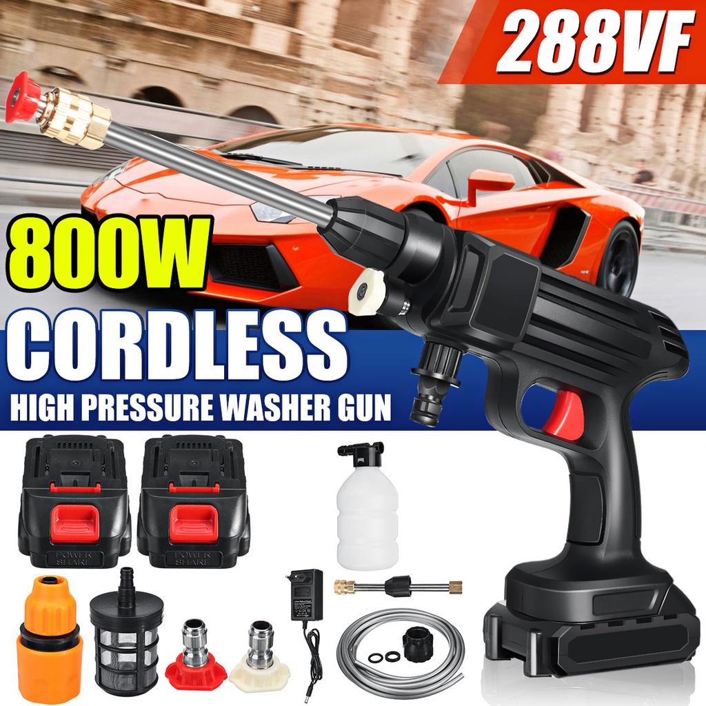 

Беспроводная мойка высокого давления, очиститель, распылитель, аксессуары для мытья автомобиля, 1000 мАч, мойка для автомобиля, водяной пистолет, насадка, набор для чистки 1*Battery