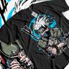 Naruto T-Shirt Manga Strip Kakashi Rock Lee  Anime Manga Unisex Shirt  All Size Unisex T-Shirt