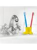 2PCS Creative Rain Shoe Shaped Toothbrush Holder, Household Rain Shoe Shaped Storage Toothbrush Hold