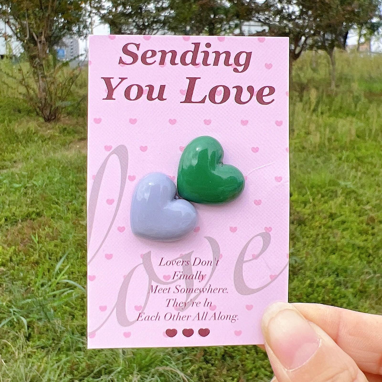 

6 шт. Карманная открытка, украшение, подарок, сделай сам, открытка на День святого Валентина, открытка на объятие, любовная открытка для детей, друзей, влюбленных, товары для вечеринки по случаю Дня святого Валентина One Size