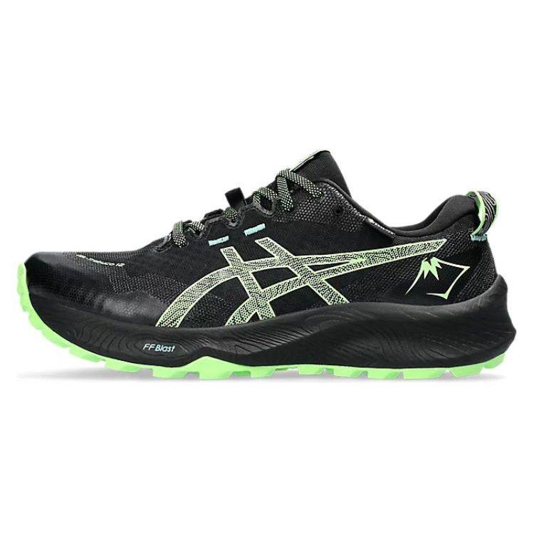 ASICS GEL-Trabuco 12 GTX Black Illuminate Green Men s Waterproof Trail Running Shoes 1011B801-001 EU 46.5