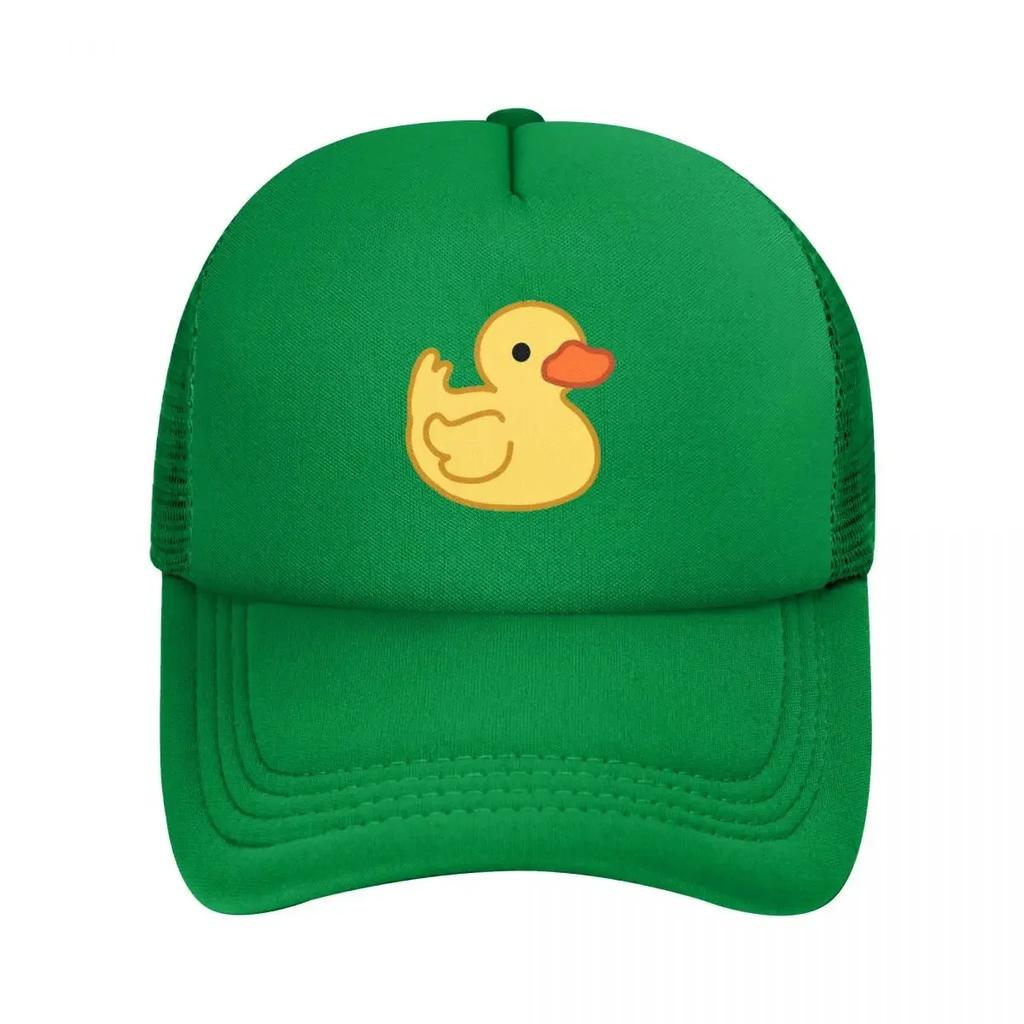 Cute Rubber Duck Mesh Baseball Caps Snapback Fashion Baseball Hats Breathable Casual Casquette Outdoor For Unisexs And Womens