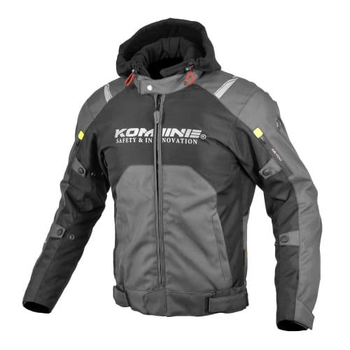 Komine JK-5961 Protective Winter Jacket for Motorcycles Basalt Gray L