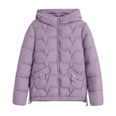 Hooded Down Padded Mom Padded Jacket Thin Padded Jacket Short Winter Coat