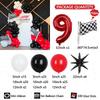 152Pcs Race Car Theme Balloon Garland Arch Kit Red Black White Latex Balloons Boy's Birthday Party Baby Shower Decoration Gift
