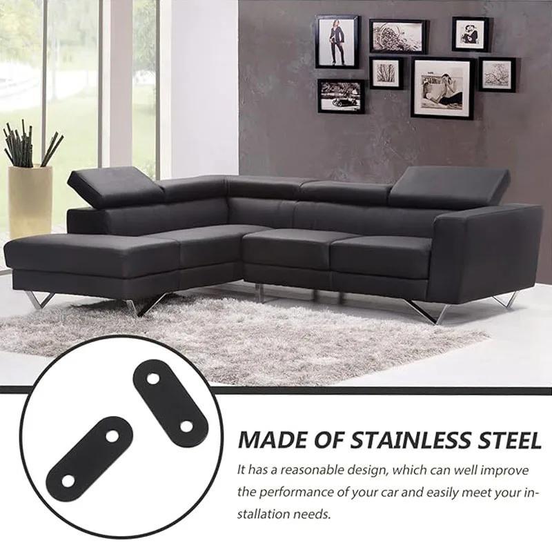 20pcs Stainless Steel Corner Code Shelf Bracket Desktop Accessories Mending Plate Brackets Shelves Tablet Kickstand Brackets