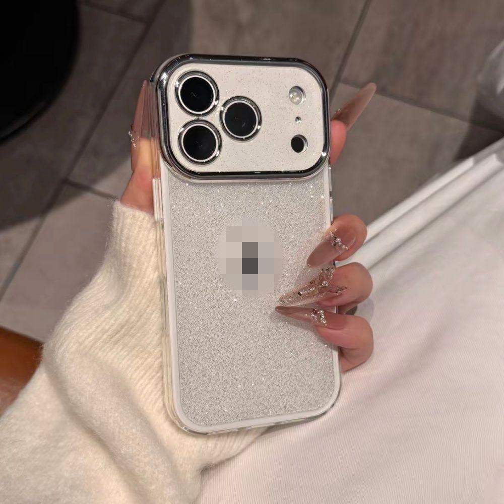 Luxus Glitzer Handyhülle für iPhone 17/16 Promax/15 Weiblich/14