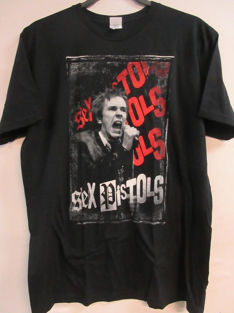 SEX PISTOLS OFFICIAL MERCH JOHNNY ROTTEN BAND CONCERT MUSIC 2XL XXL Unisex T-Shirt S 1990₽