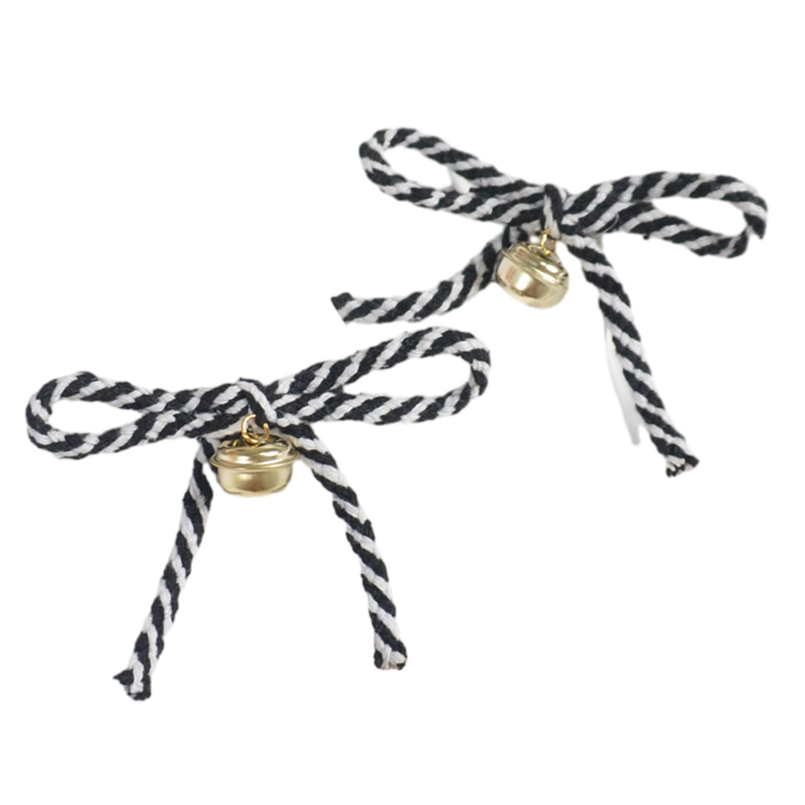 Cute Sweet Girly Christmas Bow Hair Clip Bow Elegant Y2K-style Bow Bunches Accessories Sweet Balletcore 1 чёрный