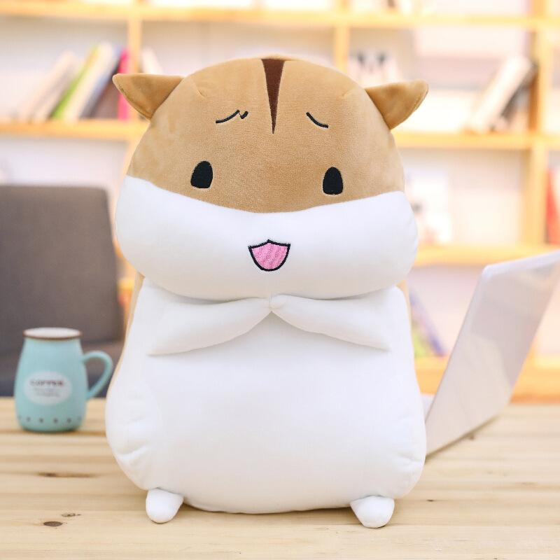 Niedliches Hamster-Plüschtier, Kissen, Stoffpuppe, kleine Puppe, Mädchen, Schlafbett, Kindergeburtstagsgeschenk