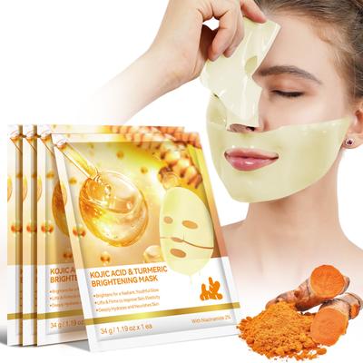 Collagen Mask Hydrating And Moisturizing Non-Greasy Gel Texture Sheet Mask 4P Set 10ml
