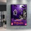5D DIY Diamond Painting Cross Stitch Halloween Pumpkin And Witch Castle Diamond Embroidery Mosaic Wall Art Home Decoration