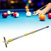 Retractable Billiards Pool Cue Stick Bridge with Replaceable Bridge Head Telescopic Bridge Stick Crosses Rack Pool