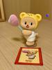 Butterbear Sweet Life Series  Doll Toys Action Figure Butterbear Flocking Figurines Desktop Gifts For Toy Girls