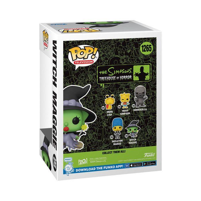 Figurine - funko - witch maggie - the simpsons - pop! vinyl - collection officielle
