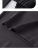 Summer 2025 Women's High-Waisted Gray Wide-Leg Pants - Slimming, Floor-Length, Drapey, Loose, Casual Straight-Leg Design.