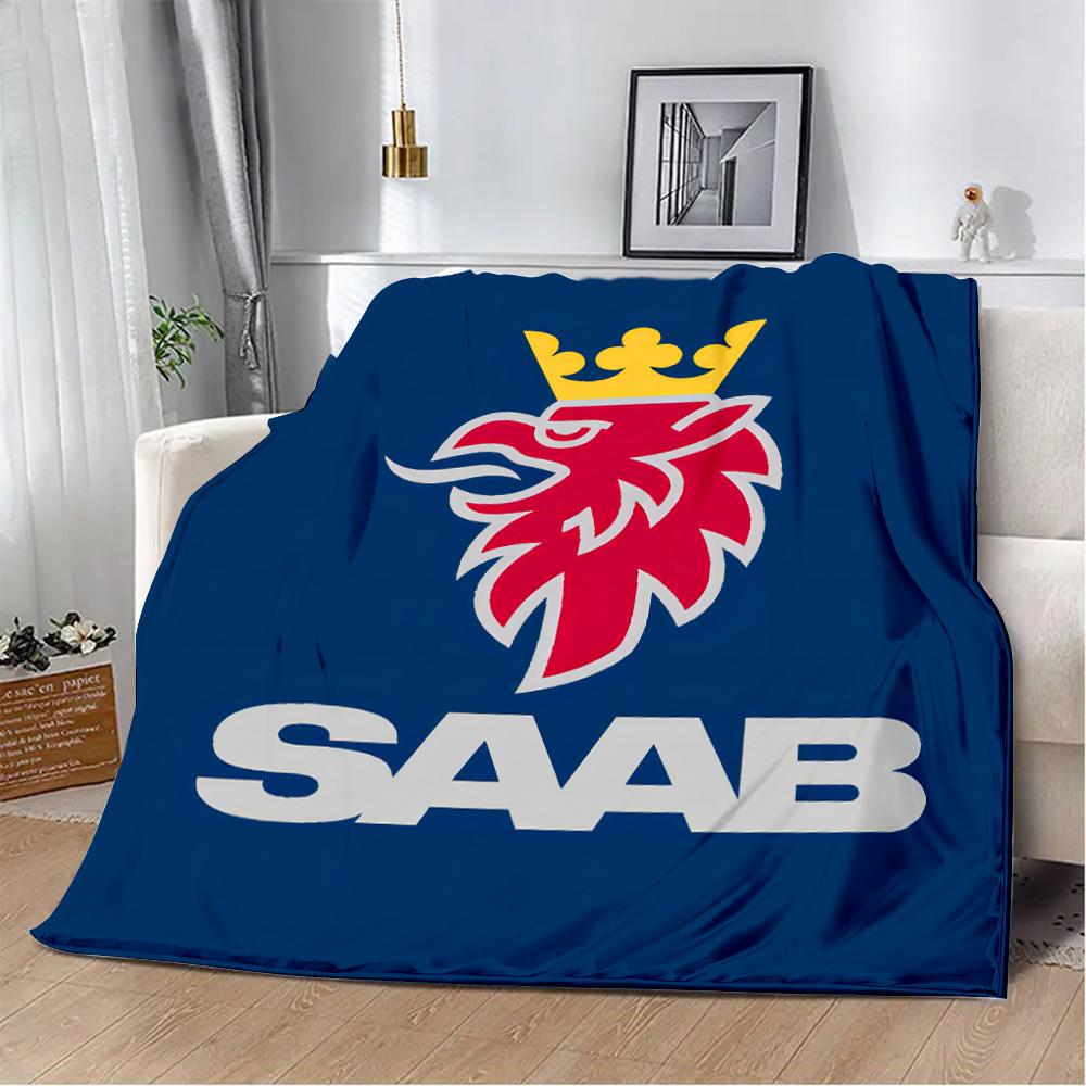 Sweden S-Saabs S-Scanias Printed Blanket Picnic Blankets Warm Blanket Soft and Comfortable Blanket Home Travel Birthday Gift