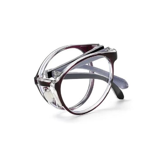 

New outdoor folding portable high-definition ultra-light reading glasses, high-end anti-blue light reading glasses for the elderly Reading Glasses+100Degree