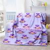 Teletubbies Personalized Text Blanket Gift Customizable Blanket Durable Comfort Suitable for Office Bedding Office Chair Bed Ideal for All Seasons