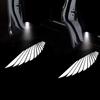2/4Pcs Car Angel Wings Wireless Car Door LED HD Welcome Courtesy Shadow Projector Lamp Logo Light Cars Accessories Neon Lights 4
