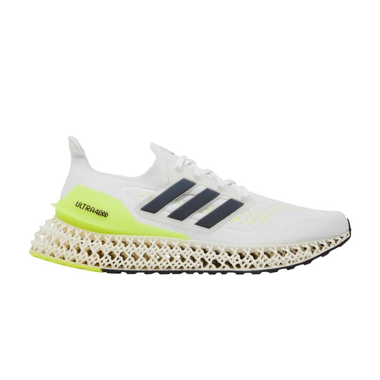 adidas Ultra 4DFWD  White Solar Yellow