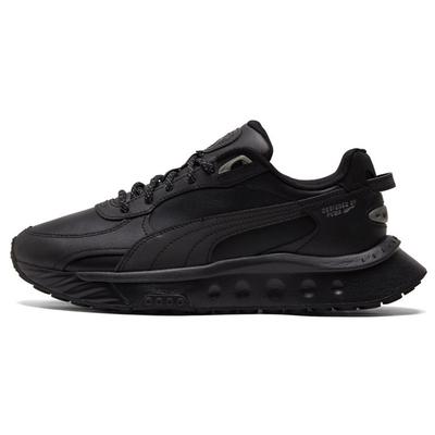 Wild Rider Reflective Unisex Lifestyle Sneakers Puma Black Puma Black 383728-02
