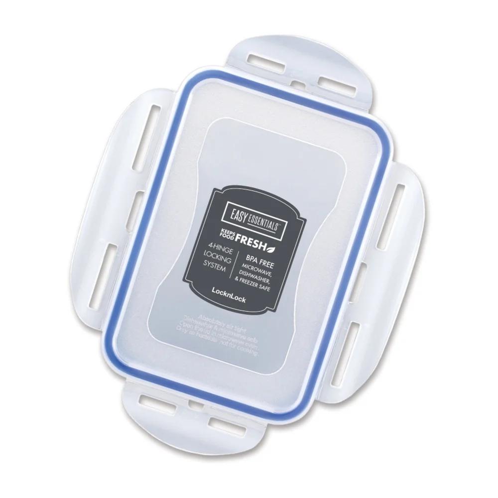 Airtight Pantry Bread Box Divided Storage Container Durable BPA Free Easy to Clean Versatile Food Organizer 4 Hinge Lock System