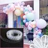 5M Transparent DIY Ballon Decorating Strip Connect Chain for Celebration Birthday Party Wedding
