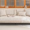 French Sofa Cushion Universal In All Seasons  New Atmosphere Seat Cushion Leather Sofa Cover Chenille Sofa Cover