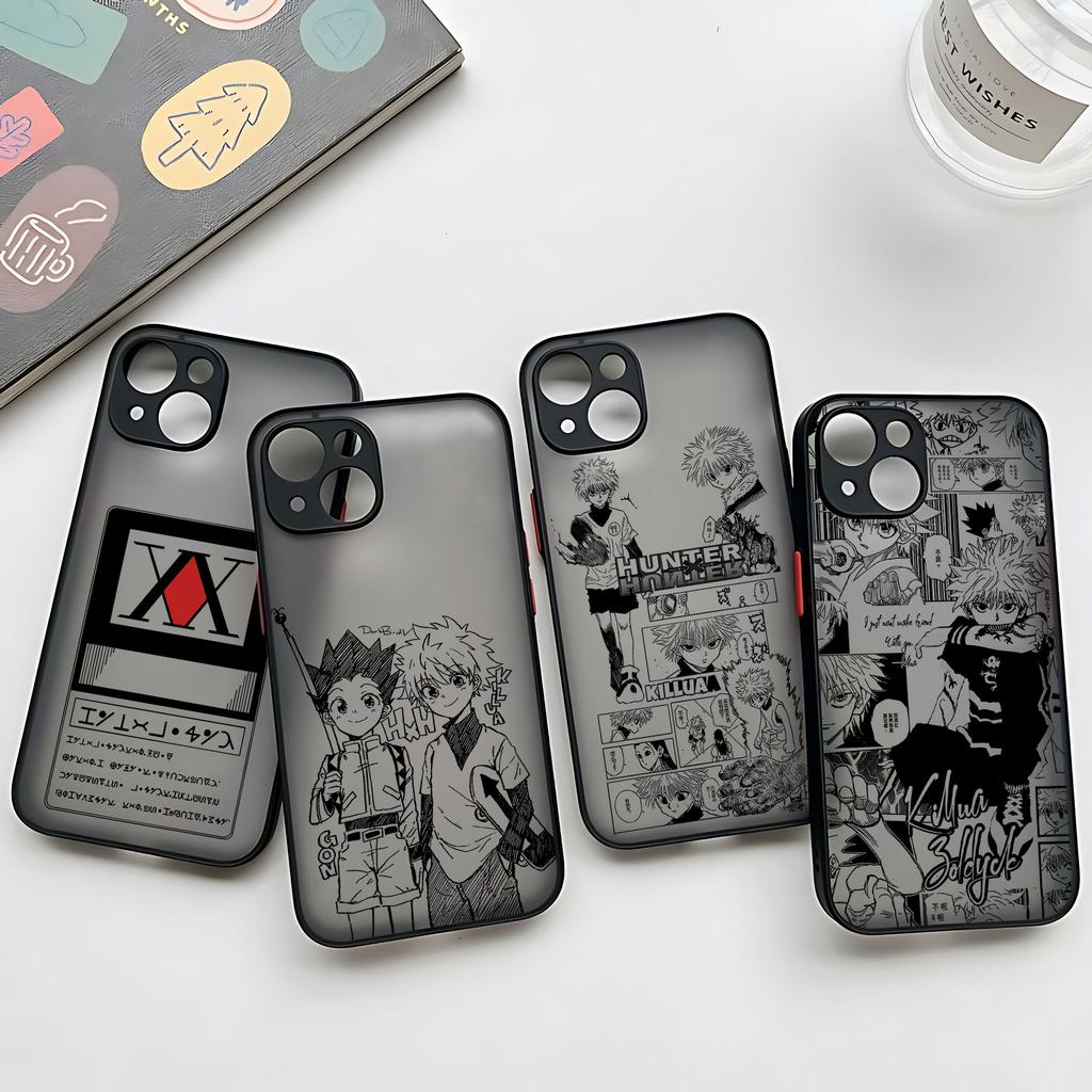 HOT Anime Hunter X Hunters Phone Case For iPhone 17 16e 16 15 14 13 12 11 Mini Pro Air  Max X XR XSMax 7 8 Plus Matte Clear