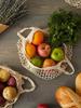 1Pc Portable Reusable Grocery Shopping Bag Mesh Mesh Bag Foldableable Grocery Bag Fruit and Vegetable Bag