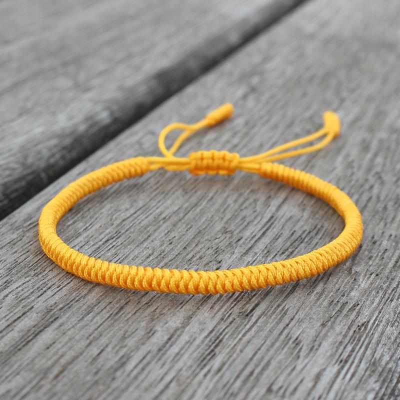 Tibetan Buddhist Bracelet Lucky Handmade Braided Adjustable King Kong Knot Red Thread Charm Bracelets for Women Men Couple Lover