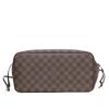 Used LOUIS VUITTON Tote Bag Neverfull MM N51105 Damier Ebene Brown Shoulder