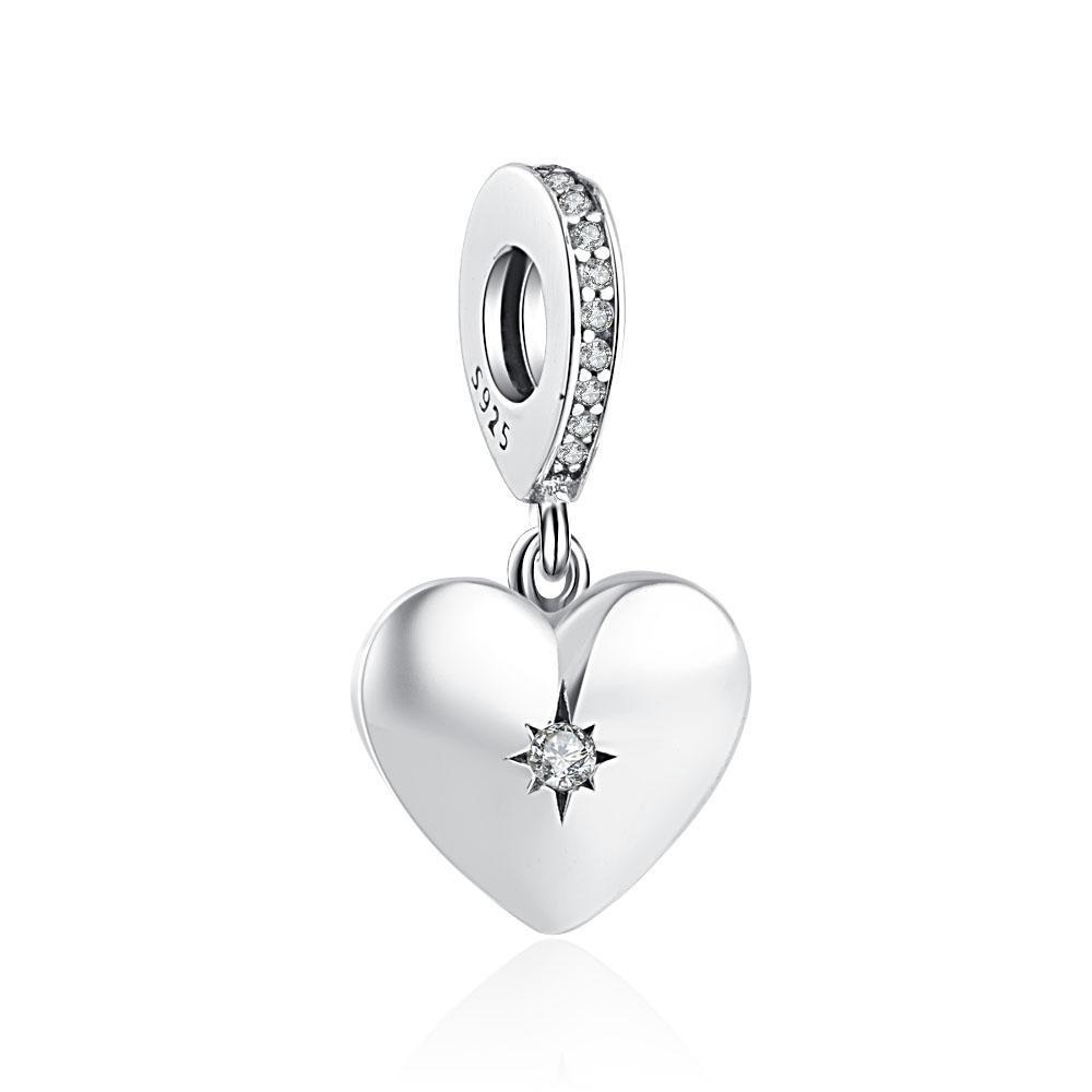 New 925 Silver Charm Fit Original Bracelet Accessories Women Jewelry Love Series Lock And Key