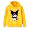 Kids Boys Girls Cute Cartoon Character Print Pullover Hoodie, Casual Long Sleeve Soft Fleece Sweatshirt for Boys Girls Cool Pink Accent Pattern Hooded