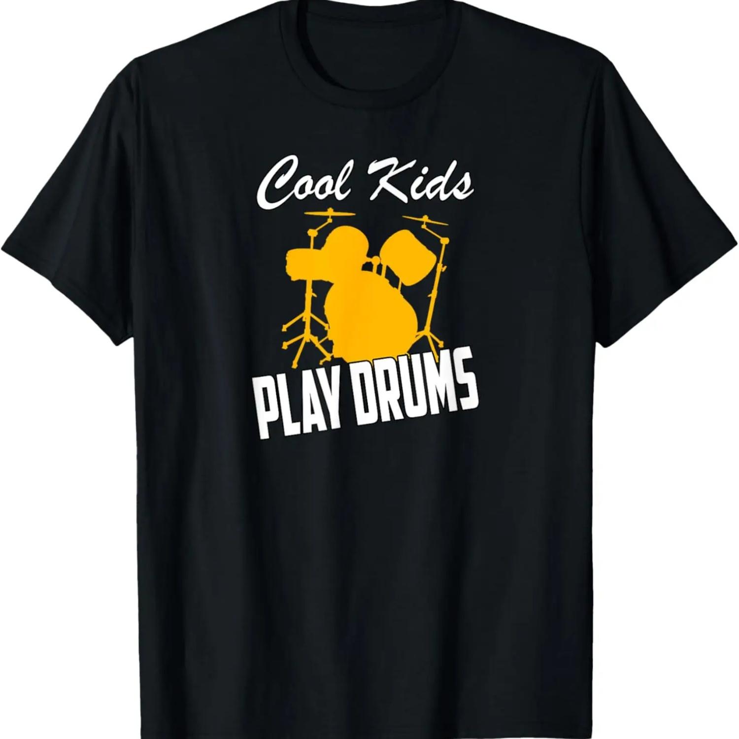 

Never Underestimate An Old Man With A Drumset Drums T-Shirt XXXXXL чорний