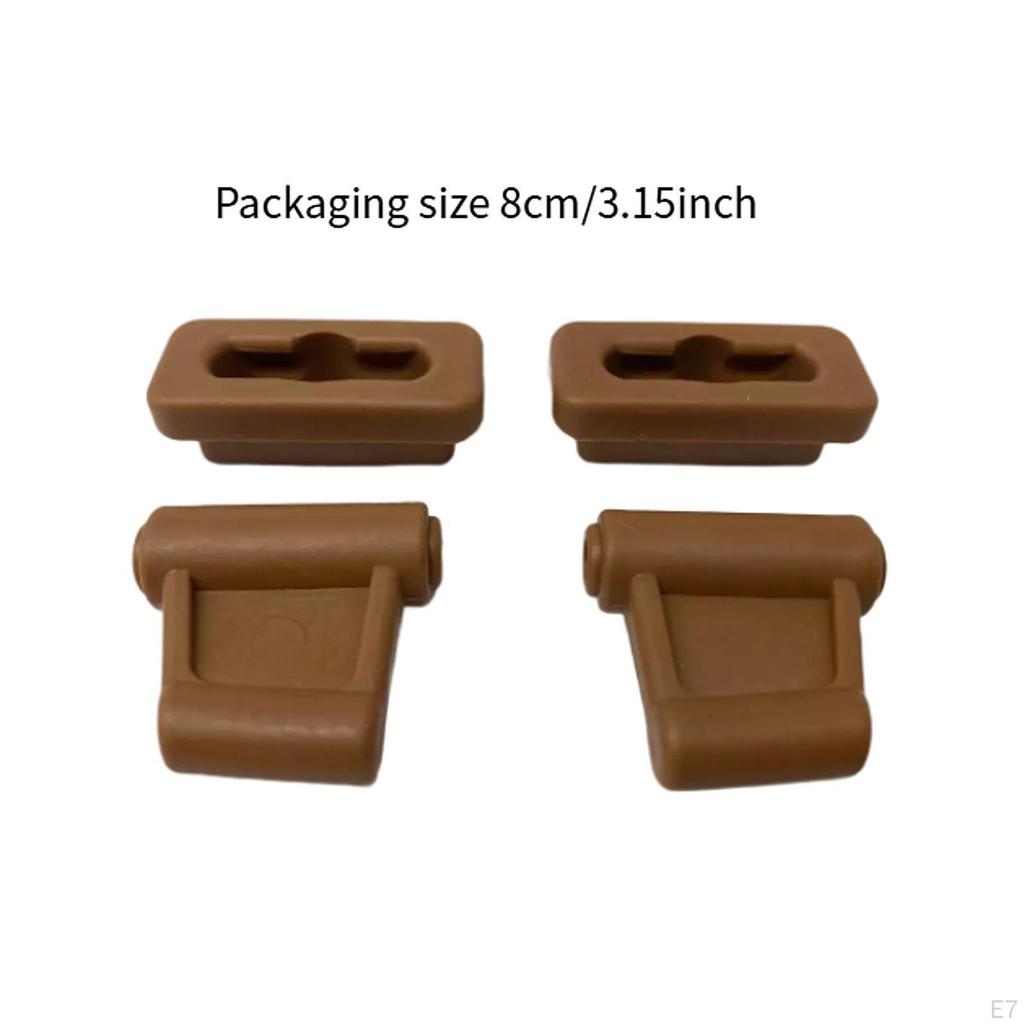 2 Pieces 1078110141 Sun Visor Clips Attachment Sturdy Easy Installation Direct Replace Accessories