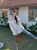 Plus Size Women's Spring One-Shoulder Sweet Korean Slimming Top